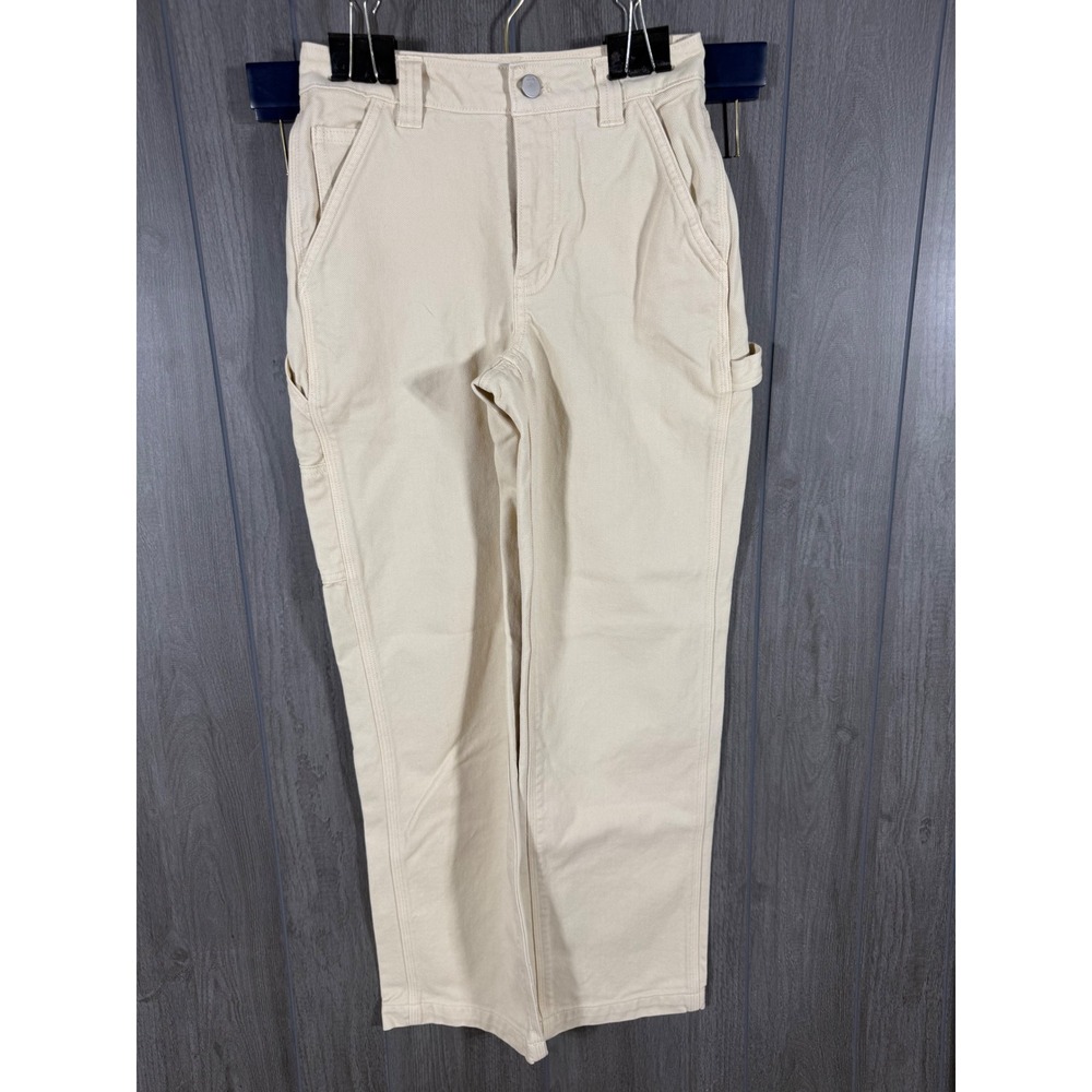 Aritzia TNA Carpenter Utility Pants Cream - Size 00